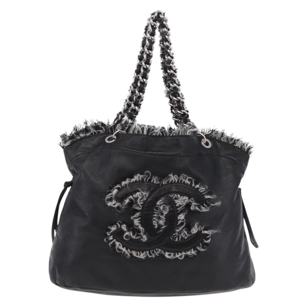 Chanel Funny Tweed Bon Bon Lambskin Large